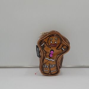 Bioworld Shrek Gingy Figural Cosmetic Bag. New With Tags.
